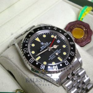 rolex replica GMT master II 1665 vintage black bezel orologio replica
