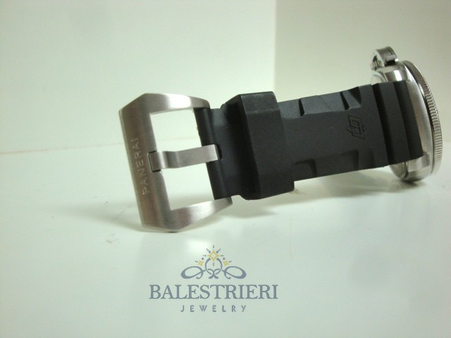 Panerai replica luminor marina submersible ceramica amagnetic rubber imitazione copia - immagine 11