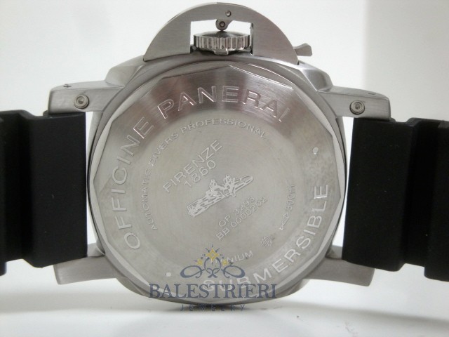 Panerai replica luminor marina submersible ceramica amagnetic rubber imitazione copia - immagine 12