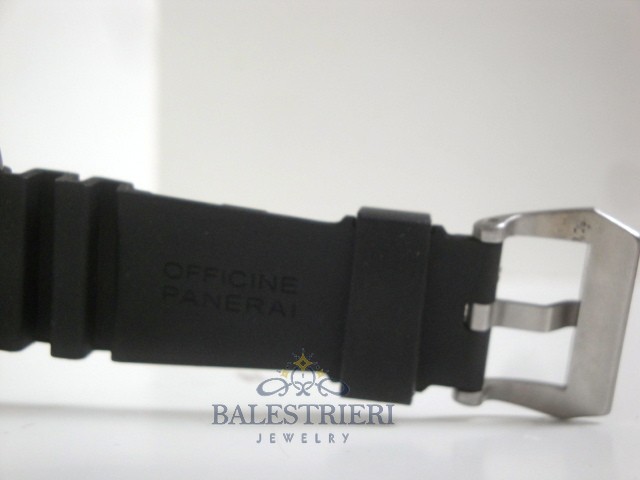 Panerai replica luminor marina submersible ceramica amagnetic rubber imitazione copia - immagine 13