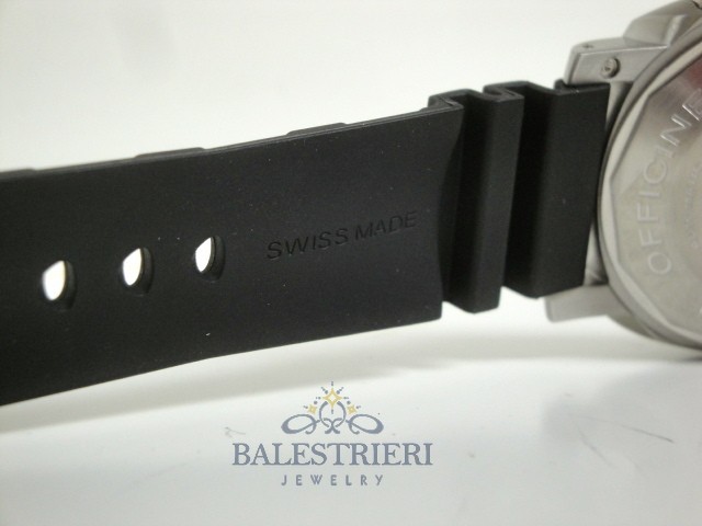 Panerai replica luminor marina submersible ceramica amagnetic rubber imitazione copia - immagine 14