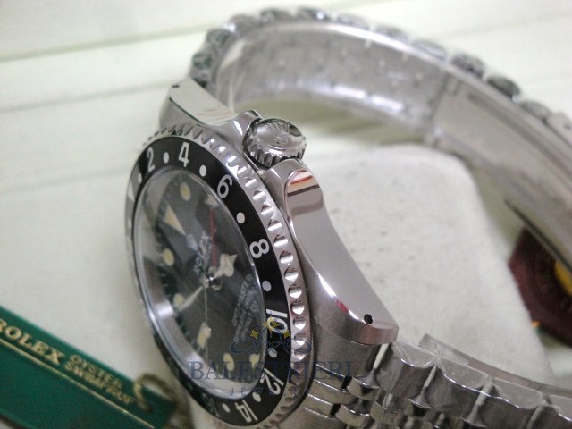rolex replica GMT master II 1665 vintage black bezel orologio replica - immagine 23