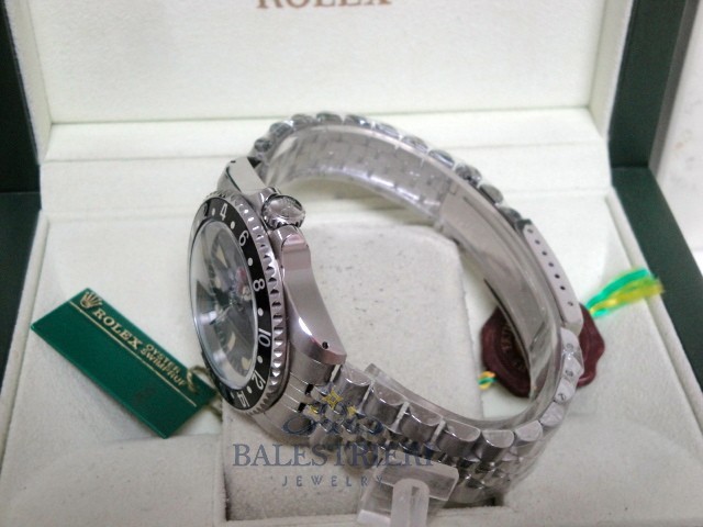 rolex replica GMT master II 1665 vintage black bezel orologio replica - immagine 24