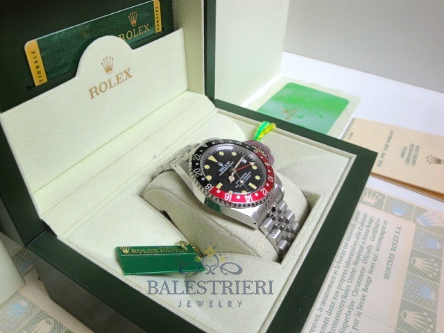 rolex replica GMT master II 1665 vintage coke orologio replica - immagine 3