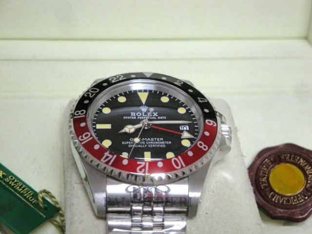 rolex replica GMT master II 1665 vintage coke orologio replica - immagine 7