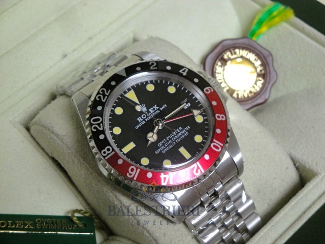 rolex replica GMT master II 1665 vintage coke orologio replica - immagine 8