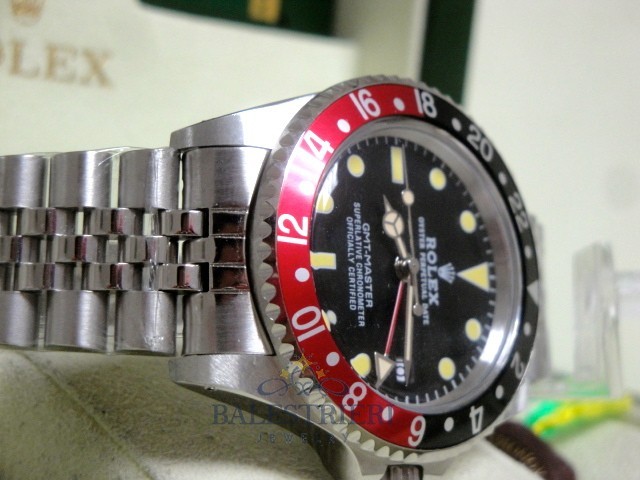 rolex replica GMT master II 1665 vintage coke orologio replica - immagine 11