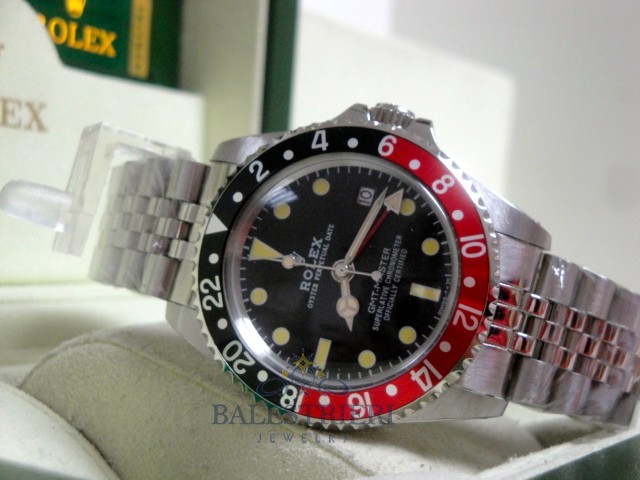 rolex replica GMT master II 1665 vintage coke orologio replica - immagine 17