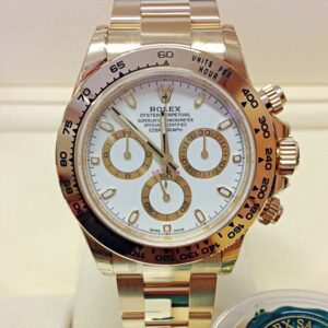 Alternative view of rolex replica daytona crono oro giallo white dial orologio replica copia imitazione