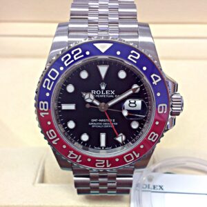 rolex replica GMT master II rosso blue 126710BLRO ceramica jubilèè bracialet orologio replica