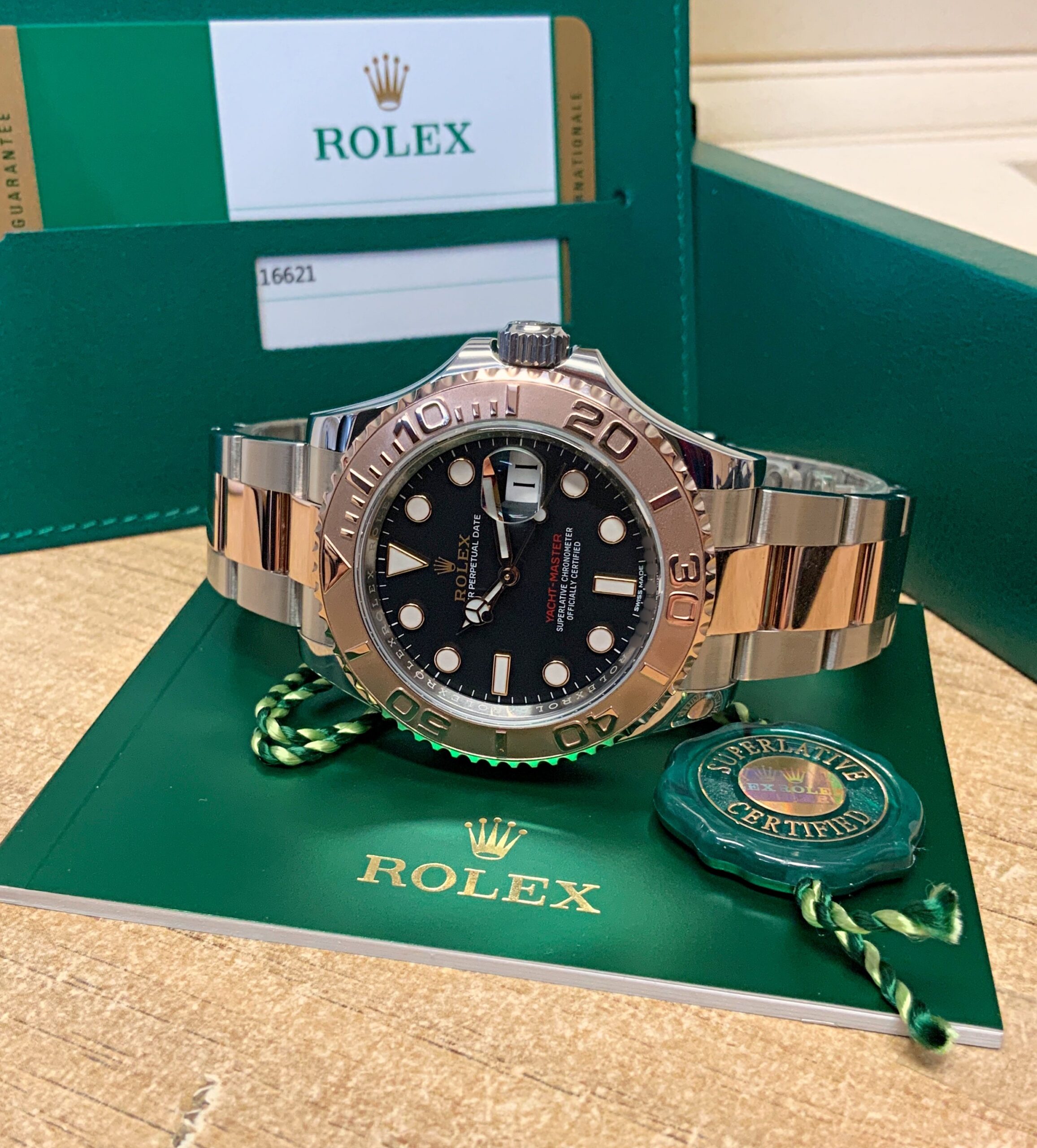 rolex replica yacht master I acciaio oro rolesium orologio replica - immagine 7