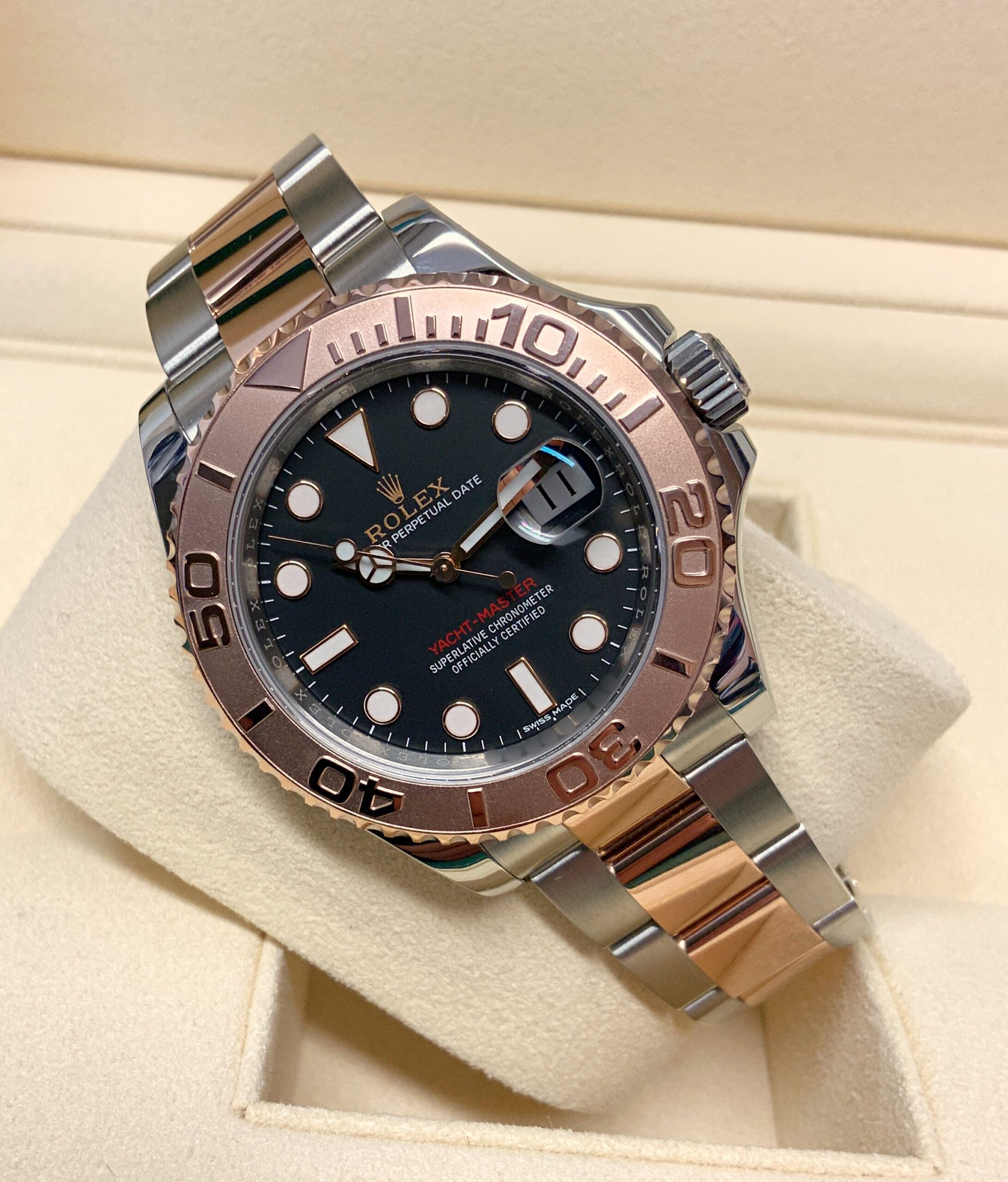 rolex replica yacht master I acciaio oro rolesium orologio replica - immagine 8