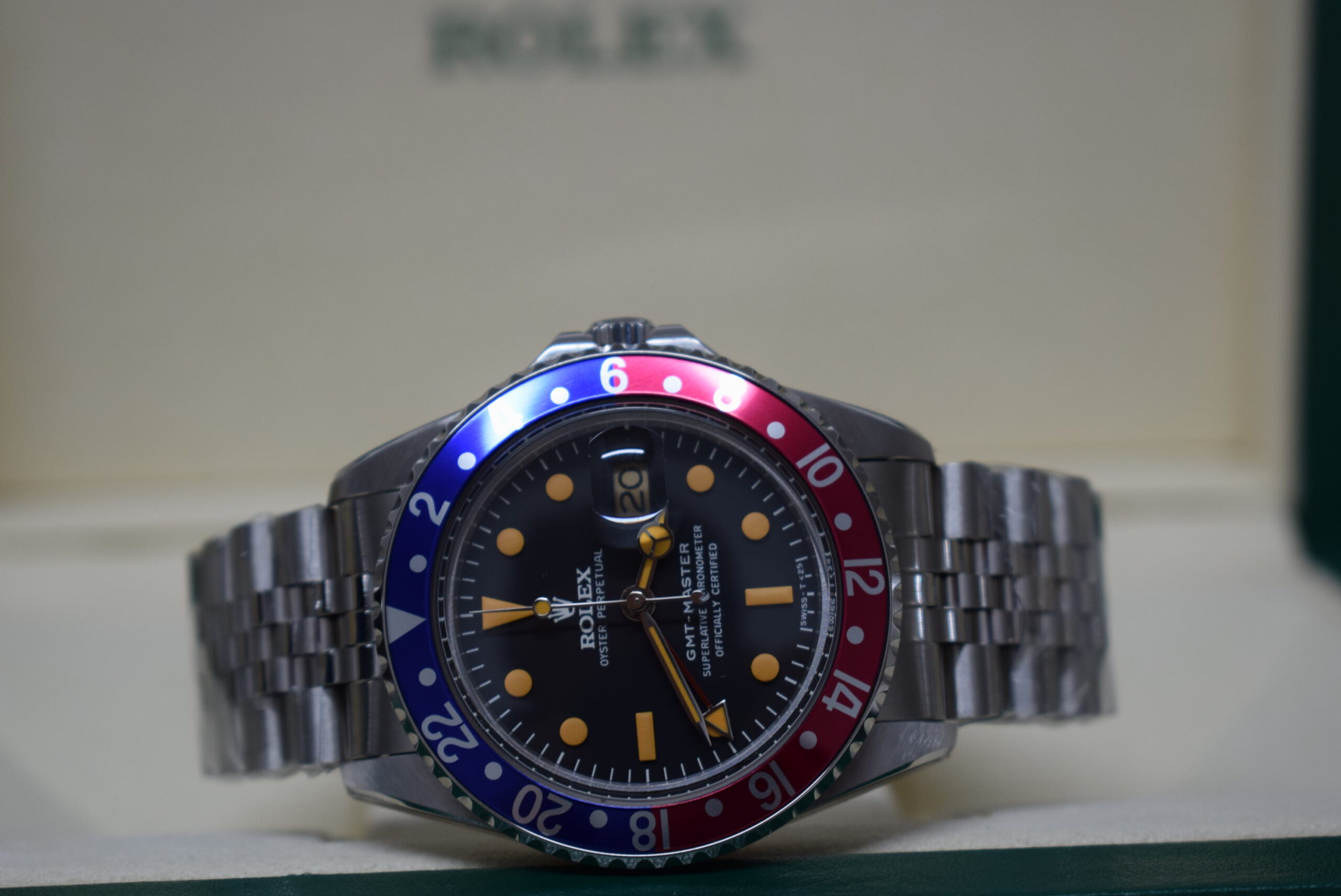 rolex replica GMT master II 1675 vintage pepsi orologio replica - immagine 2