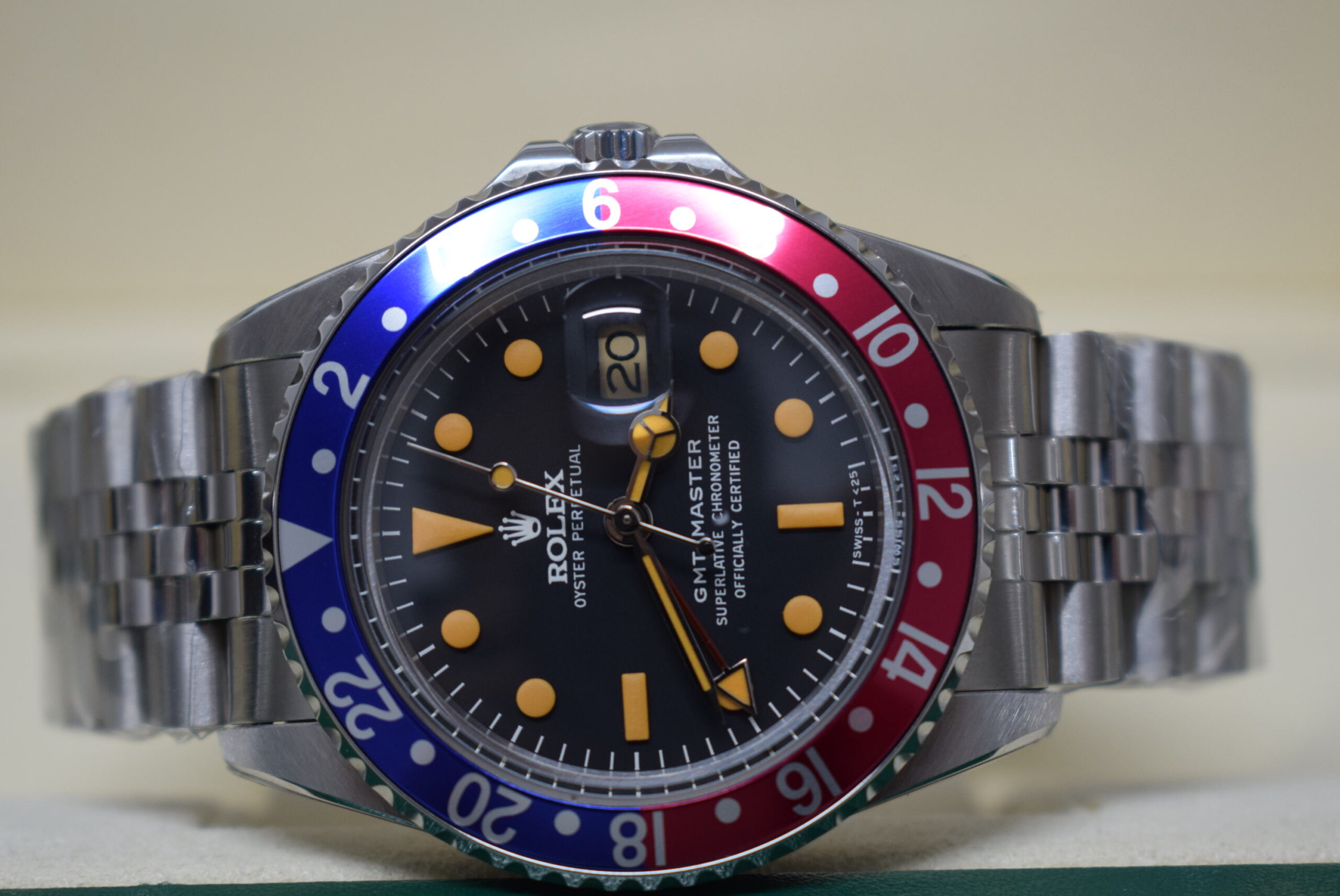 rolex replica GMT master II 1675 vintage pepsi orologio replica