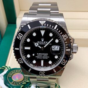 Alternative view of Rolex replica Submariner Date 126610LN black dial 41mm