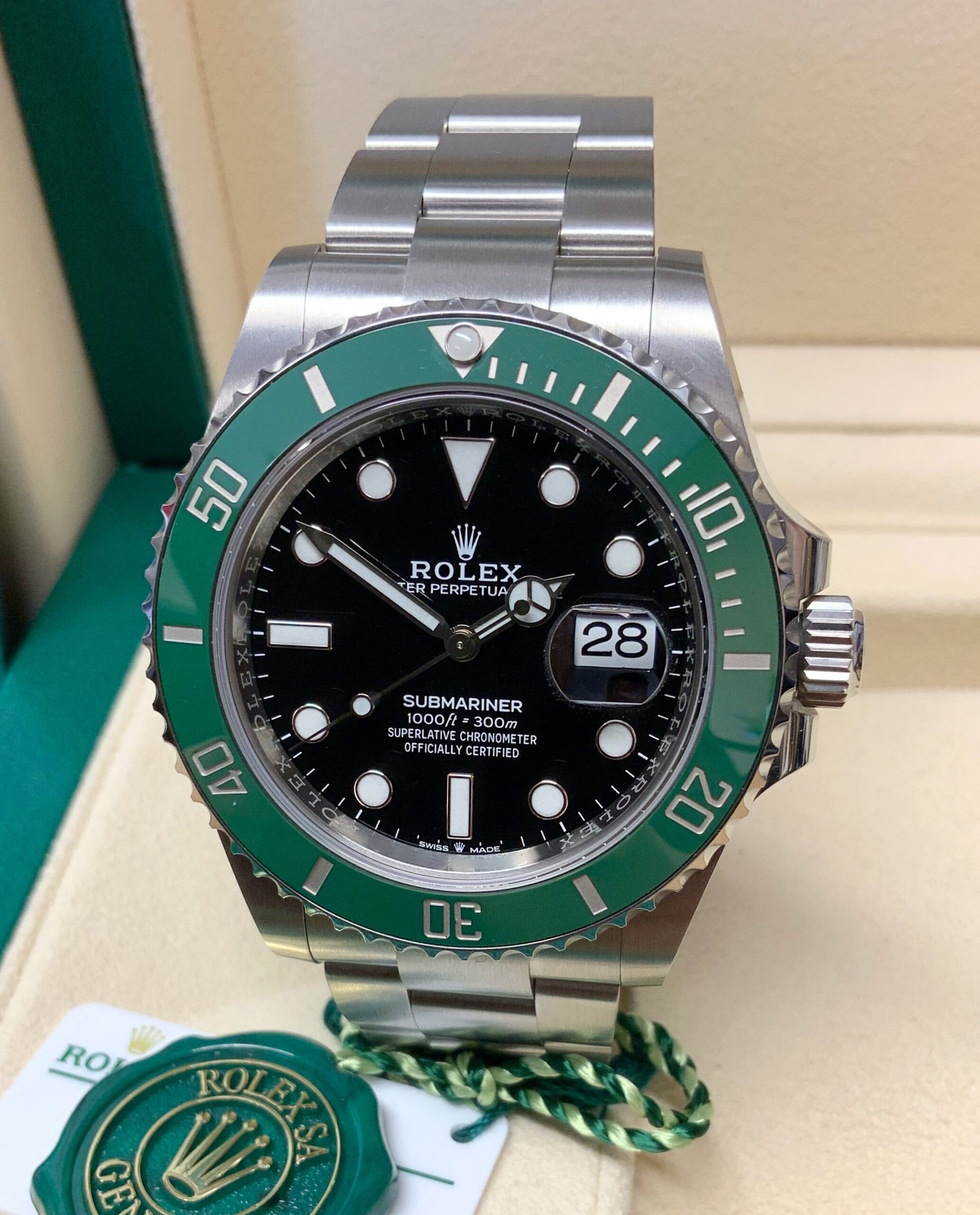 Rolex replica Submariner kermit Date 126610LV orologio replica new 41mm