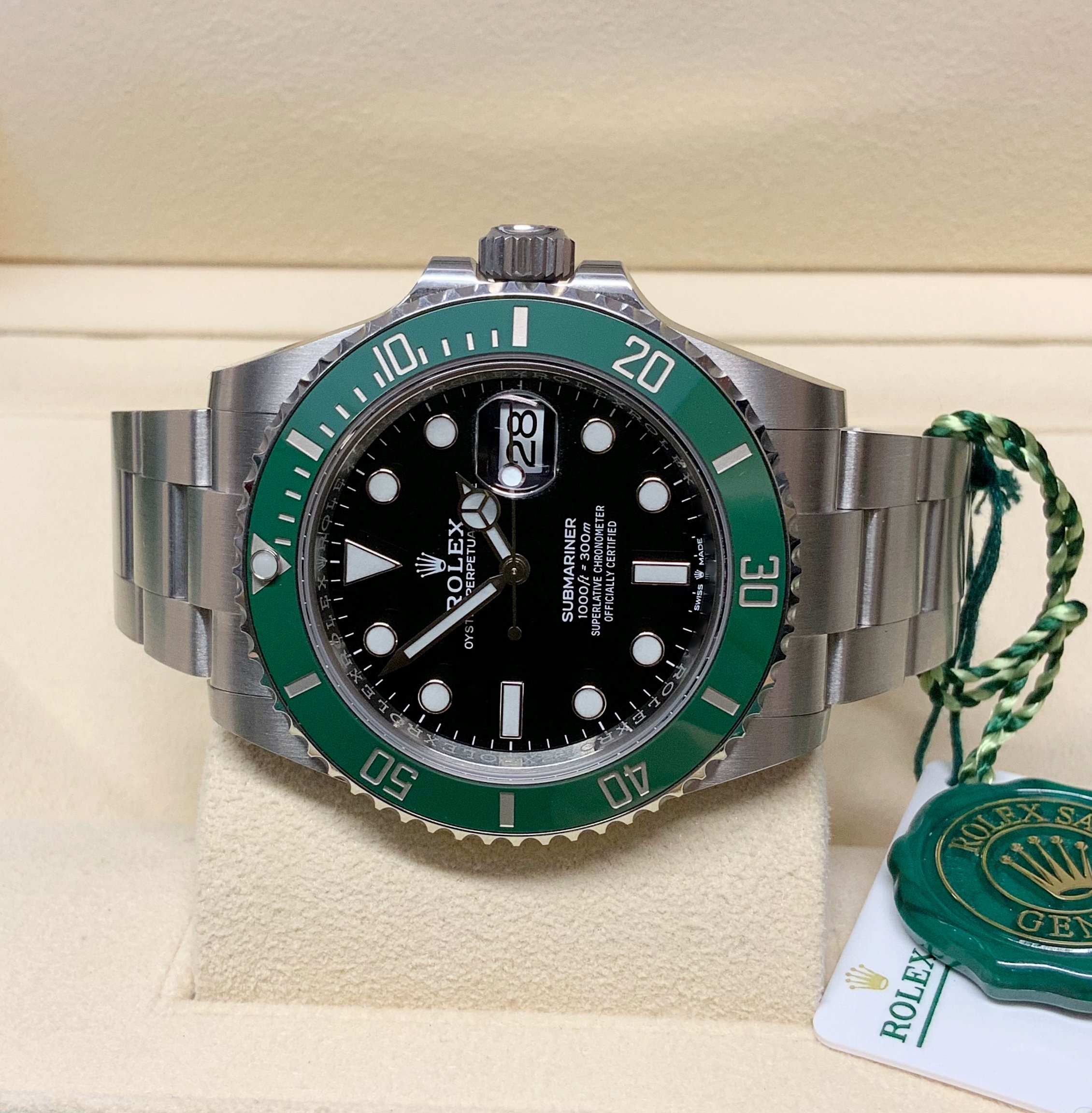 Rolex replica Submariner kermit Date 126610LV orologio replica new 41mm - immagine 3