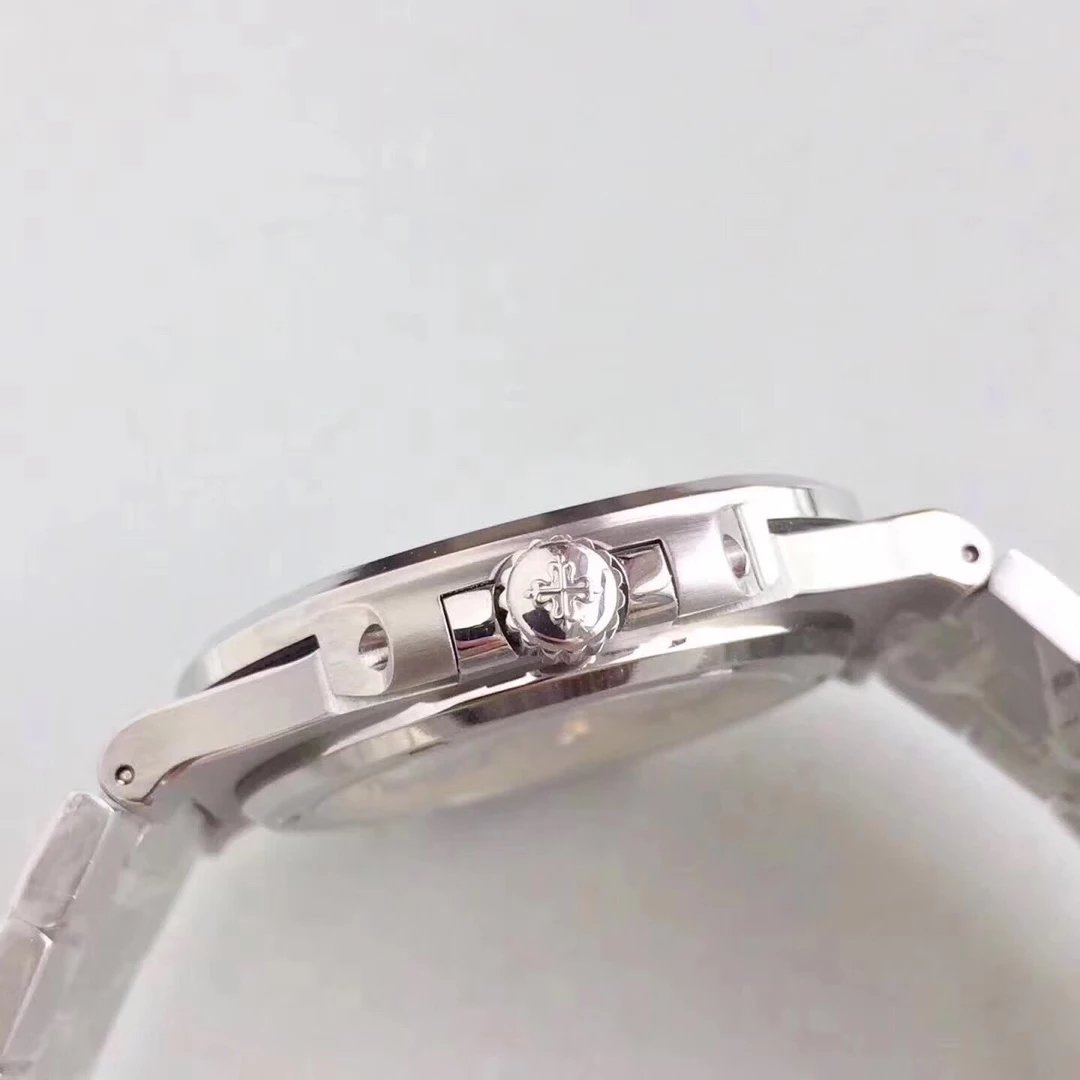 PATEK PHILIPPE 5711 NAUTILUS REPLICA WHITE DIAL 324SC CLONE MOVEMENT - immagine 4