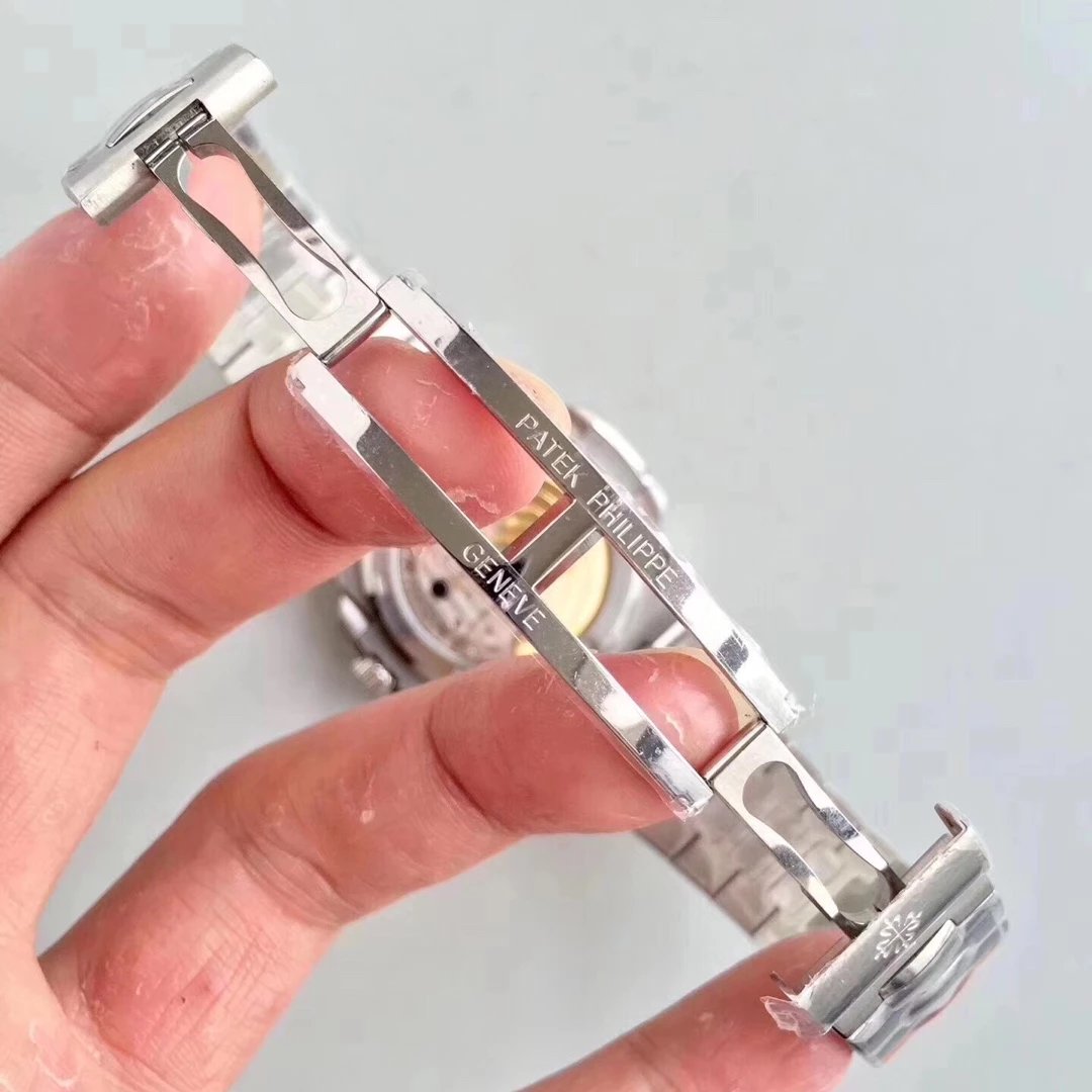 PATEK PHILIPPE 5711 NAUTILUS REPLICA WHITE DIAL 324SC CLONE MOVEMENT - immagine 7