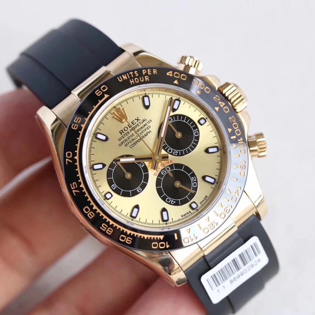 ROLEX REPLICA DAYTONA 116518LN CLONE 4130 MOVEMENT CERAMIC BEZEL - immagine 3