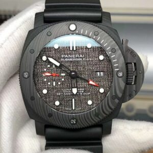 Panerai replica PAM 1039 Submersible Luna Rossa GMT with Clone P.9011 limited edition