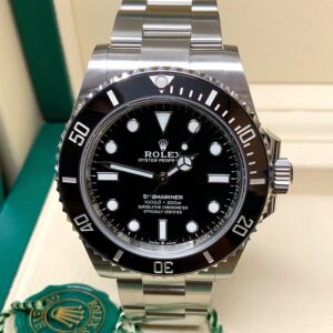 Rolex replica Submariner black ceramica no data new 41mm 124060