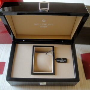Patek Philippe replica scatola box cofanetto porta orologi completo booklet service