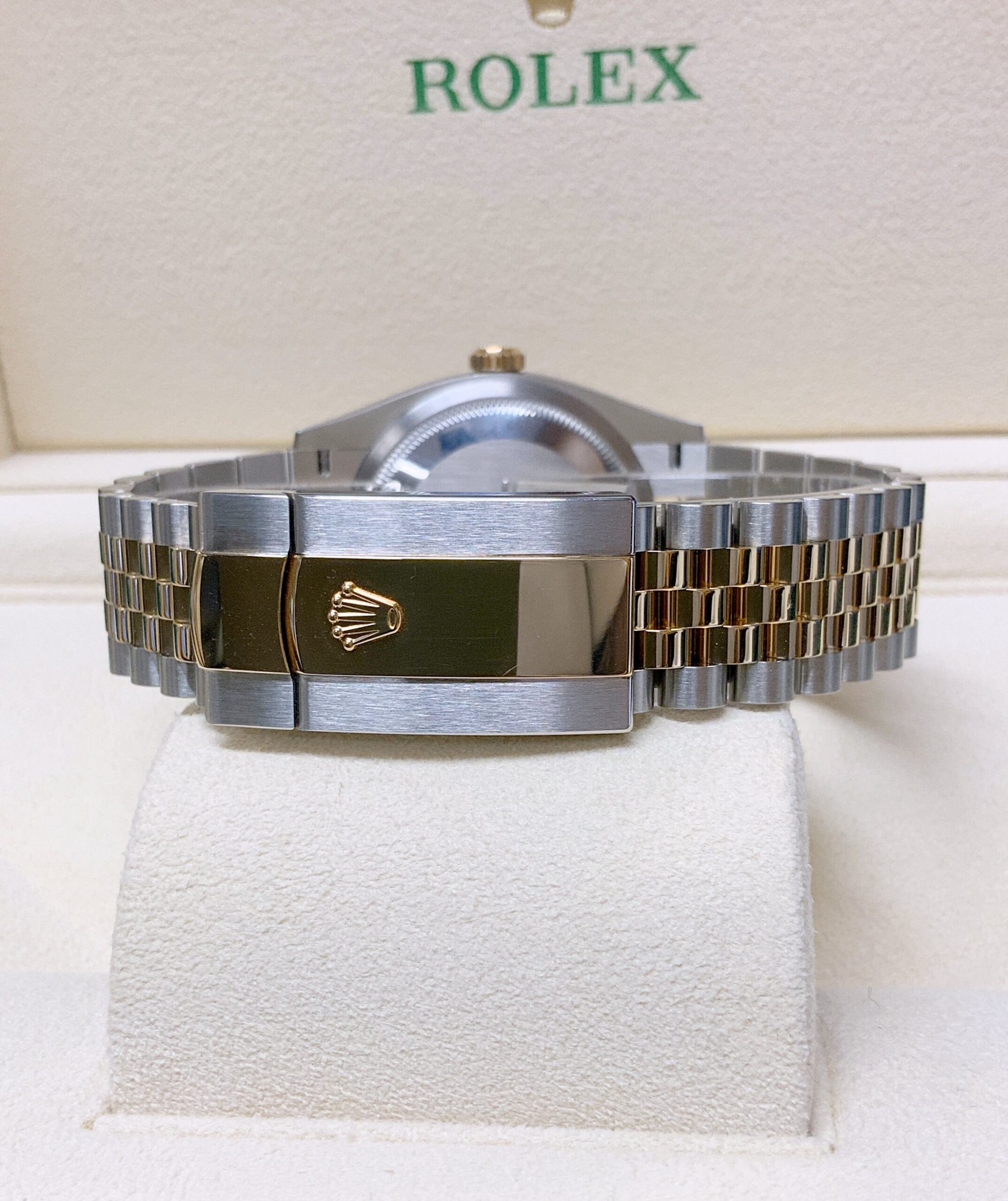 Rolex replica Datejust bi-colour 36mm 126233 Palm Motif Dial - immagine 4