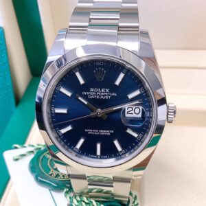 Rolex replica Datejust 41 116300 Blue Dial oyster