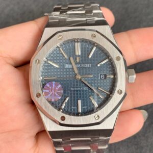 Replica Audemars Piguet ref. 15400 royal oak jumbo blue dial