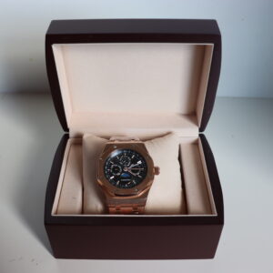 Alternative view of Audemars Piguet replica royal oak 26574OR calendario perpetuo rose gold