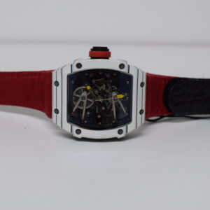 Alternative view of Richard Mille replica Rafael Nadal RM27-02 orange nylon strip limited