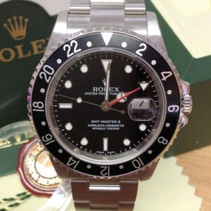 Rolex replica GMT Master II oyster 16710 black bezel