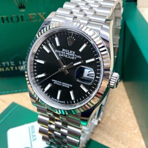 Alternative view of Rolex replica Datejust 126234 36mm Black Baton