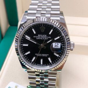 Rolex replica Datejust 126234 36mm Black Baton