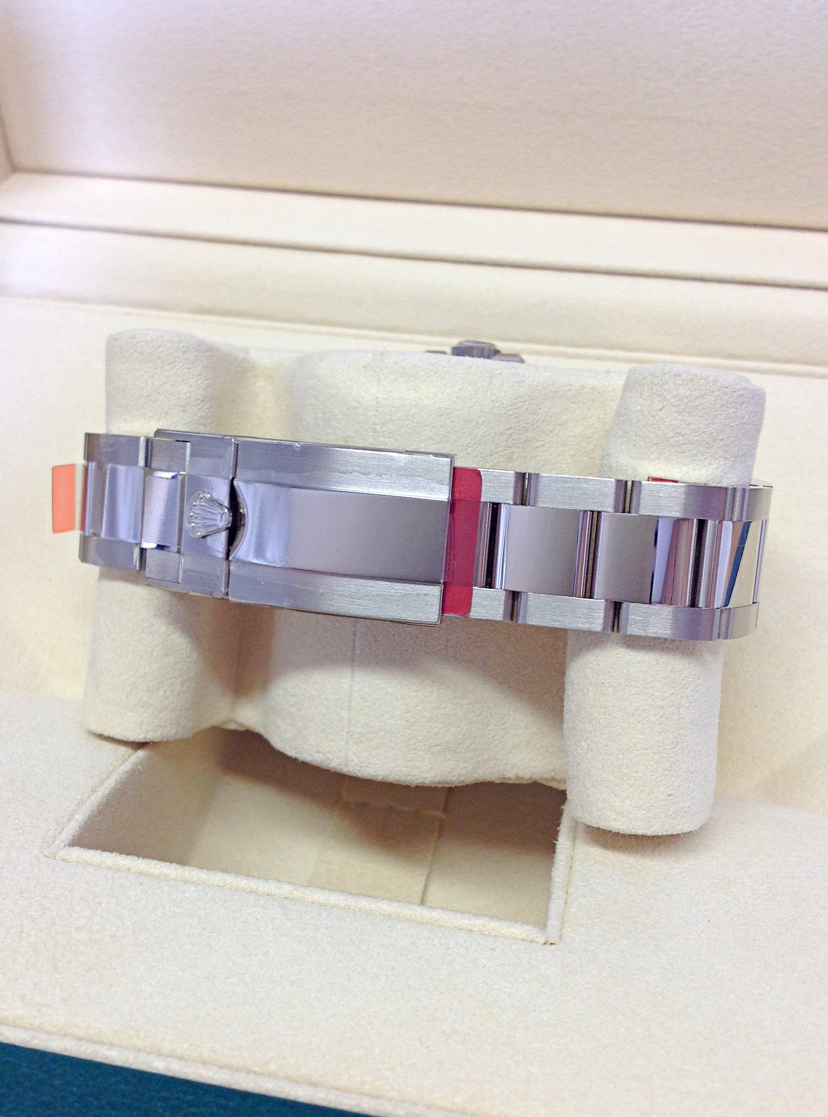 Rolex replica GMT Master II 116719BLRO White Gold Pepsi blue dial - immagine 6