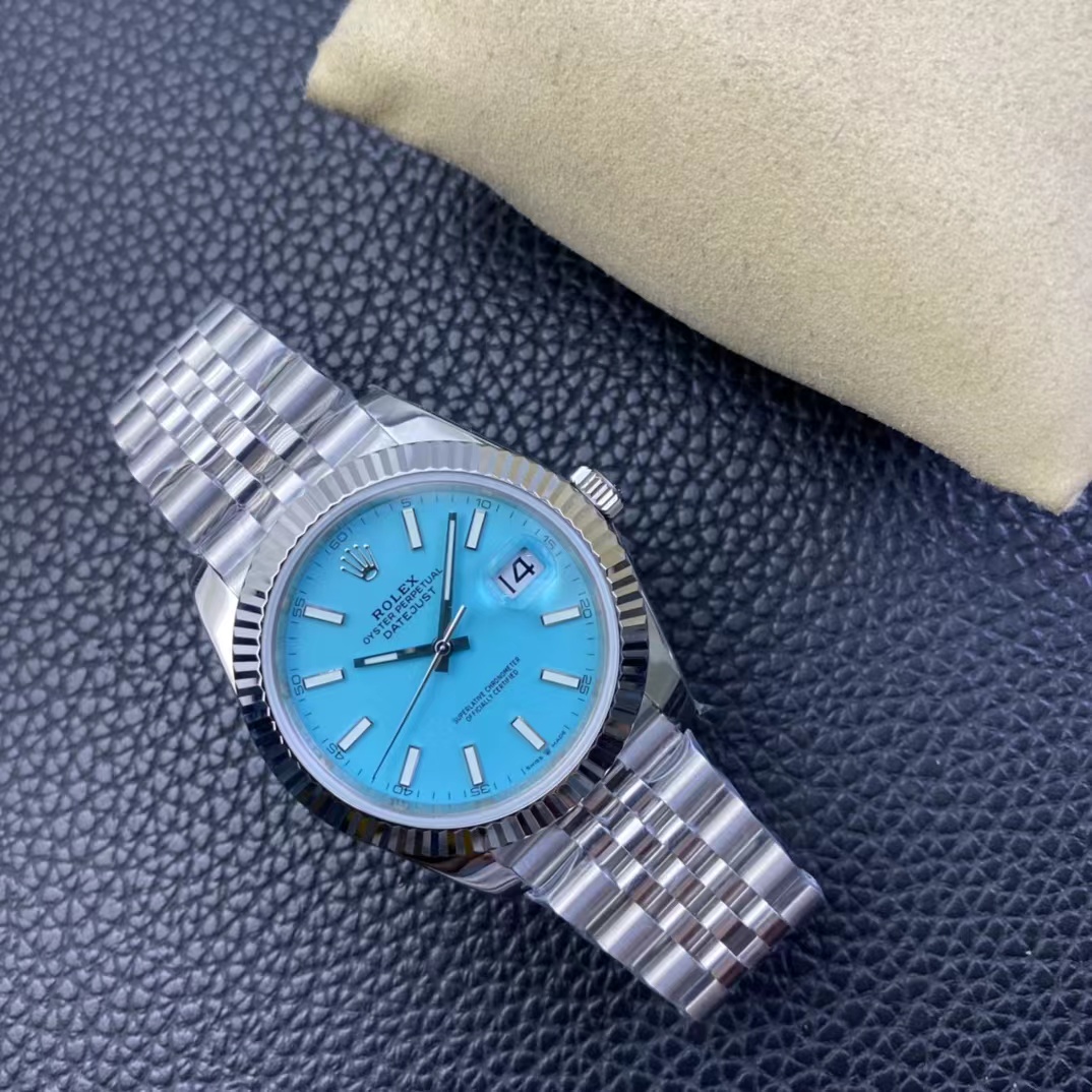 Rolex replica Datejust 116234 36mm tiffany dial - immagine 7