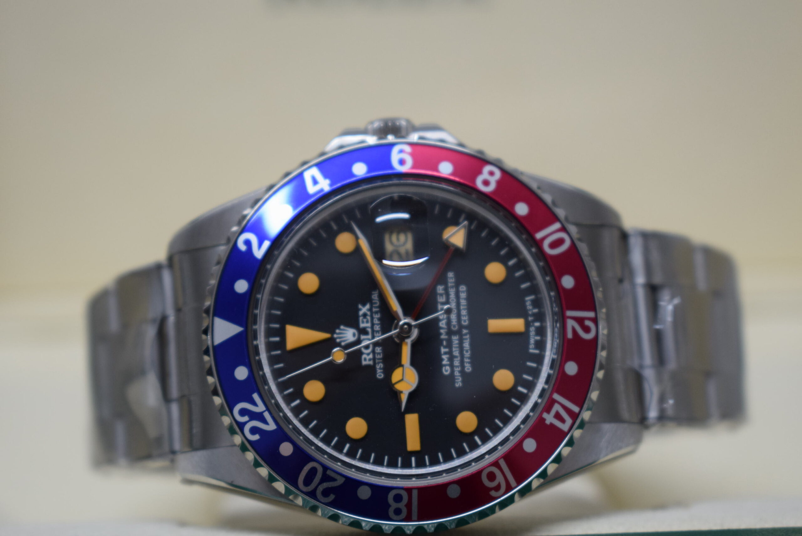rolex replica GMT master II 1675 vintage oyster pepsi orologio replica