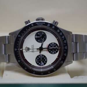 rolex replica daytona paulnewman 6240 acciaio white dial vintage orologio replica