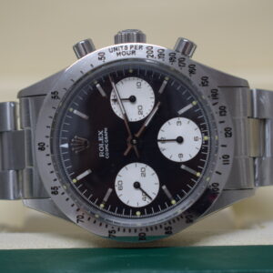 rolex replica daytona paulnewman 6262 black dial vintage orologio replica