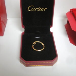Alternative view of Cartier replica gioielli anello just en clue yellow gold