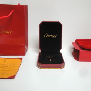 Alternative view of Cartier replica gioielli anello love yellow gold