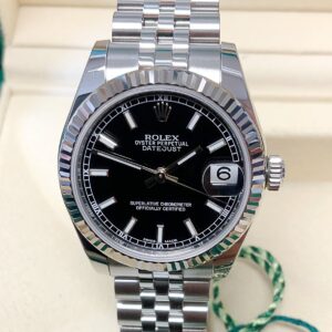 Rolex replica lady Datejust 31 178274 Black Dial