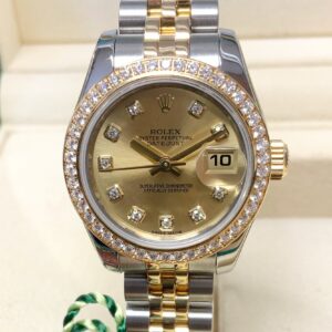 Rolex replica Datejust Lady 179383 26mm Diamond Bezel