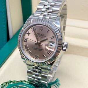 Alternative view of Rolex replica Datejust Lady 279174 28mm Pink Roman Dial