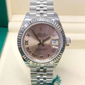 Rolex replica Datejust Lady 279174 28mm Pink Roman Dial