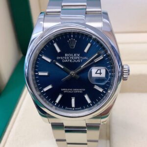 Rolex replica Datejust oyster 36mm 126200 blue dial
