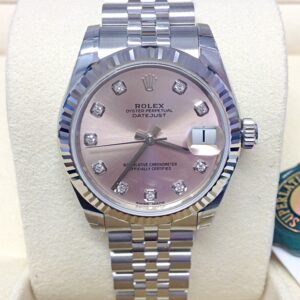 Rolex replica Datejust Lady 178274 pink diamond dial