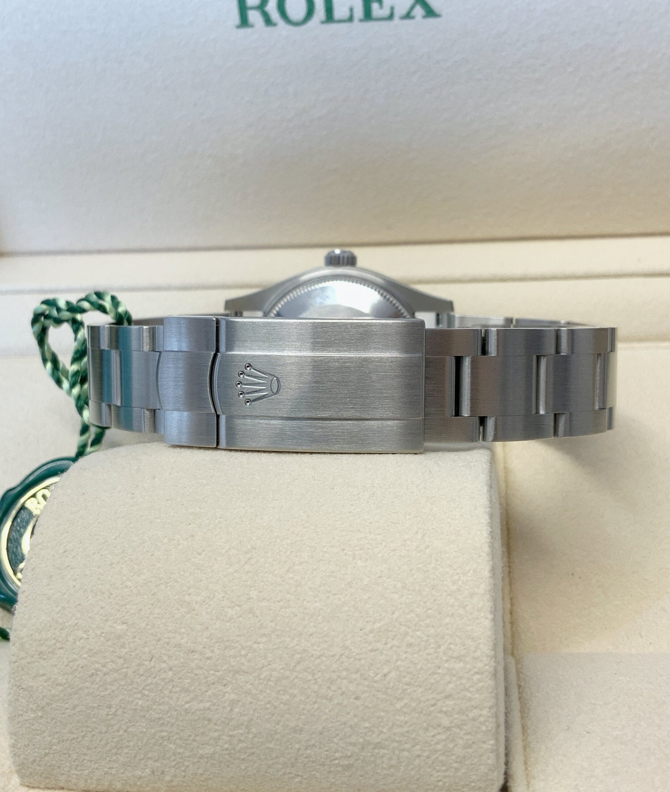 Rolex replica Oyster Perpetual lady 31mm ref. 277200 Coral dial - immagine 7