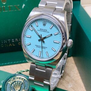 Alternative view of Rolex replica Oyster Perpetual lady 31mm ref. 277200 Tiffany dial